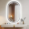 Modern LED Smart Vanity Mirror – Pill-Shaped Design