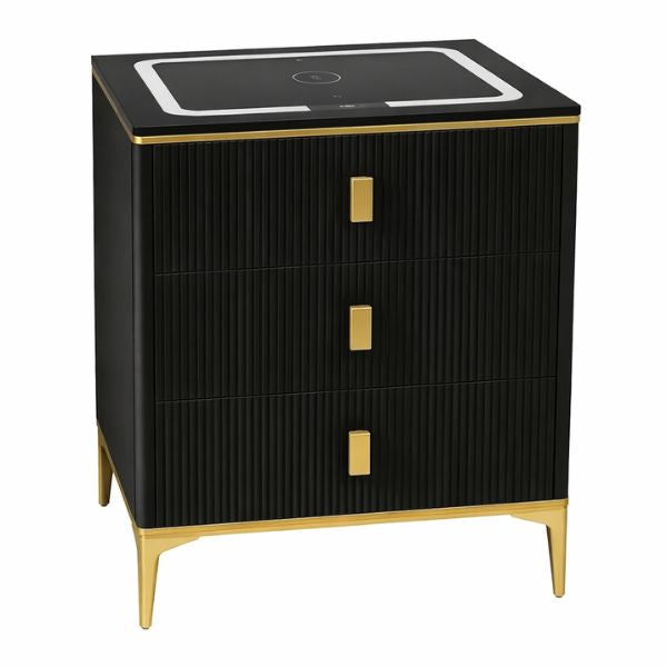 Modern Wireless Charging Nightstand