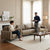 Modern 3-Piece Upholstered Lounge Suite