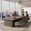 Modern Conference Table with Cable Management