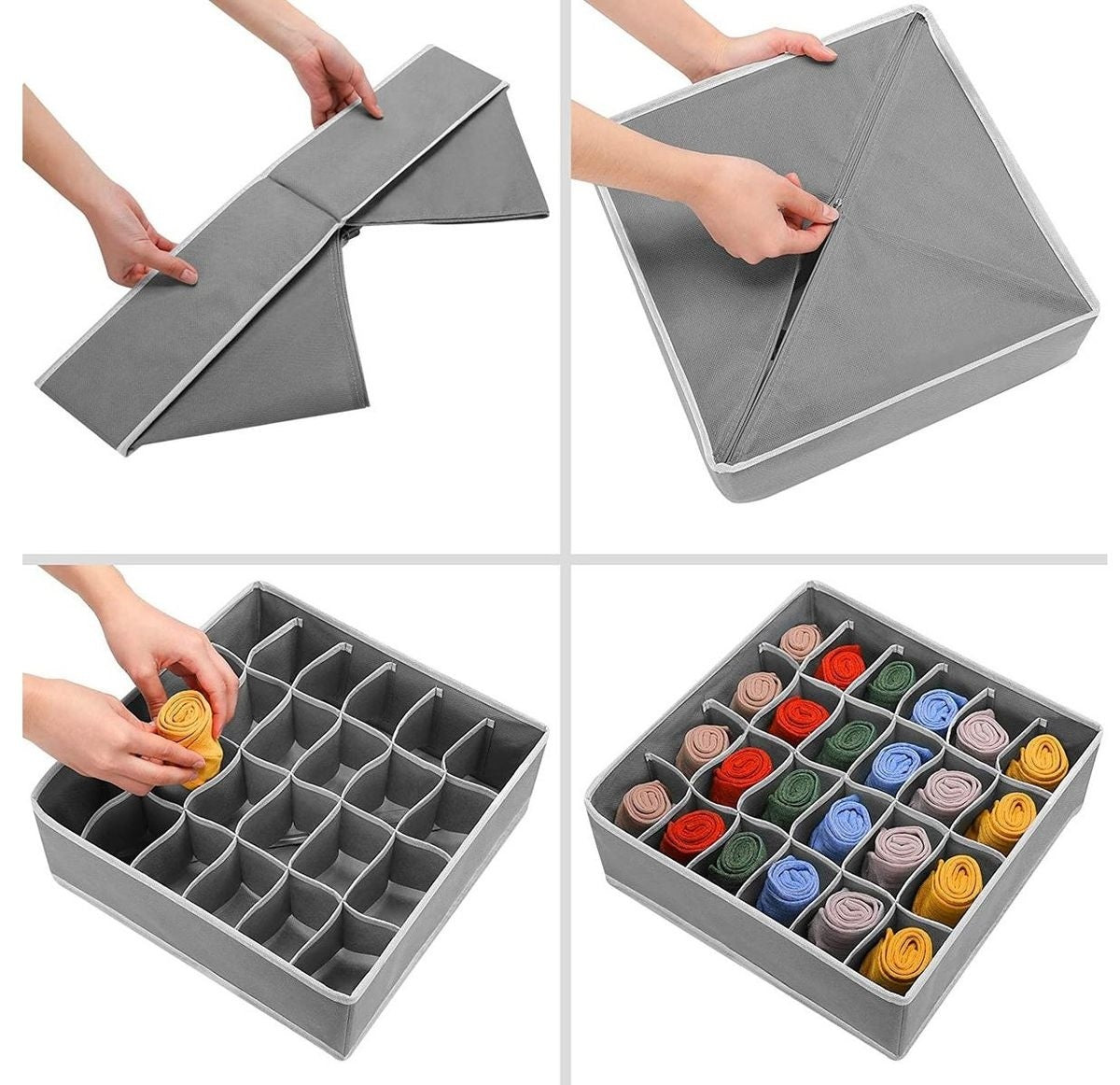 Compartmental Drawer Multi-Compartment Drawer Organiser Set – Perfect Dealz