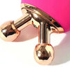 Close-up of the Multi-Functional Skin Firming Ultrasonic Electric showing gold accents and design details.
