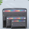 Multi-Pocket Zippered Document Organizer