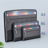 Multi-Pocket Zippered Document Organizer