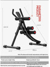 Multifunctional Abdominal Trainer Glider Machine with adjustable frame and ergonomic design for home workouts.