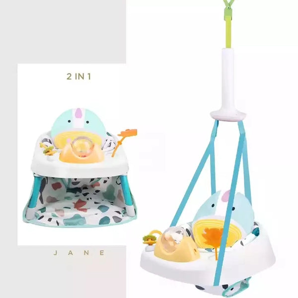 Multifunctional Baby Safety Feeding Chair designed for safety and comfort, featuring a 2-in-1 seating solution for meals and play.