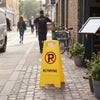 No Parking Signs Floor Sign