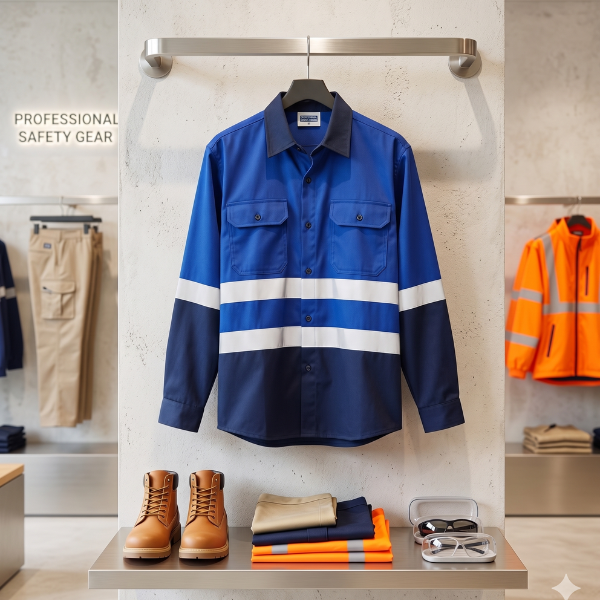 Reflective Safety Workwear Shirt