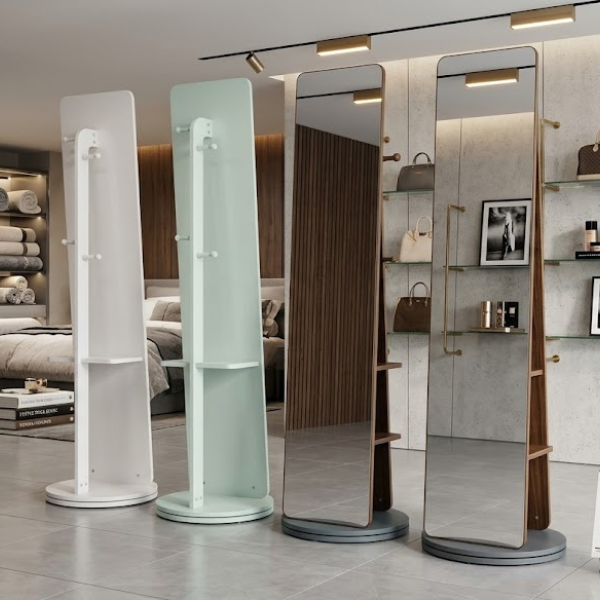 Full Length Wooden Floor Mirror