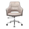 Perfect Dealz Off White Ergonomic Middle Back Office Chair