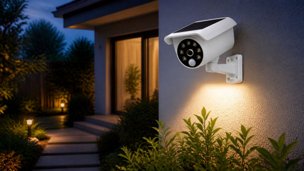 Outdoor Solar Sensor Dummy Camera Light