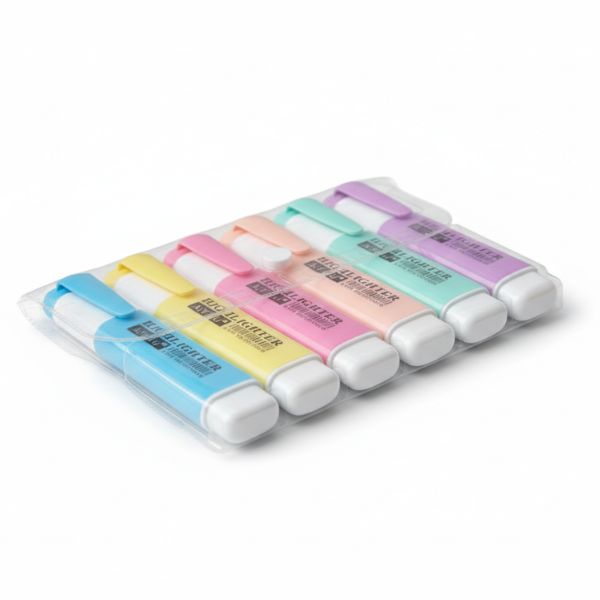 Perfect Dealz Pastel Jumbo Highlighter Marker Set
