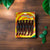Compact Lightweight Pocket Knife six-pack in colorful packaging on a wooden surface.