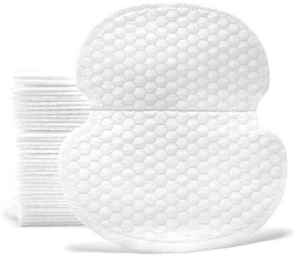 Disposable Underarm Sweat Pads designed for absorbing perspiration and preventing sweat marks on clothing.