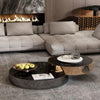 Perfect Dealz Polished Swivel Adjusting Coffee Table
