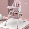 Portable Baby Swing & Feeding Chair in mist powder color, designed for comfort and convenience for infants.