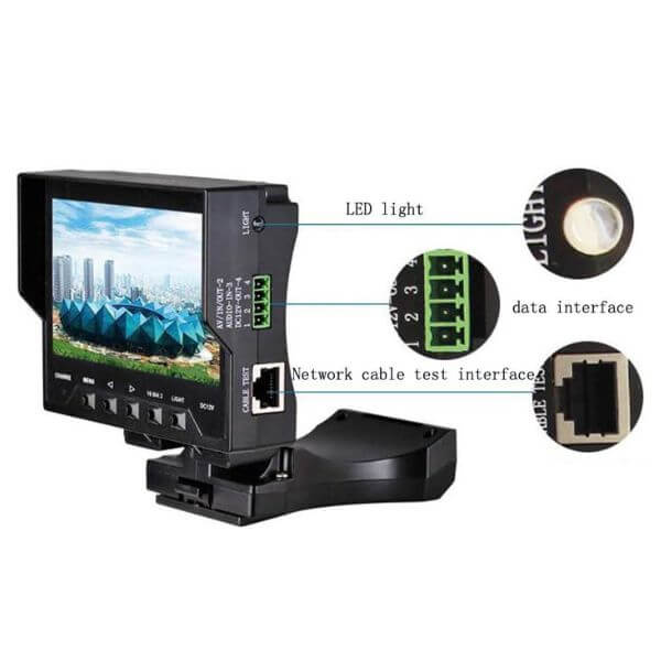Perfect Dealz Portable 4.3" Audio Video Security CCTV Camera Tester