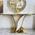 Perfect Dealz Prestige Golden Marble Console Table