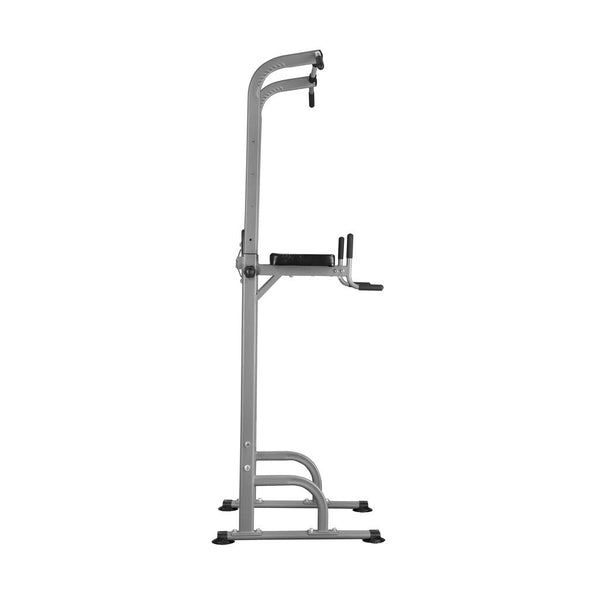 Pro Adjustable Power Tower - Multi-Function Home Gym Station side view for strength training at home.