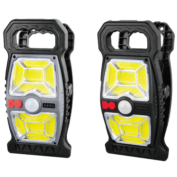 Rechargeable Multi-Function High-Brightness LED Work Light, compact design, powerful illumination for workspaces and outdoor areas.