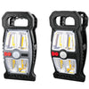 Rechargeable Multi-Function High-Brightness LED Work Light with dual sides and motion sensor for versatile illumination.