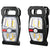 Rechargeable Multi-Function High-Brightness LED Work Light with dual sides and motion sensor for versatile illumination.