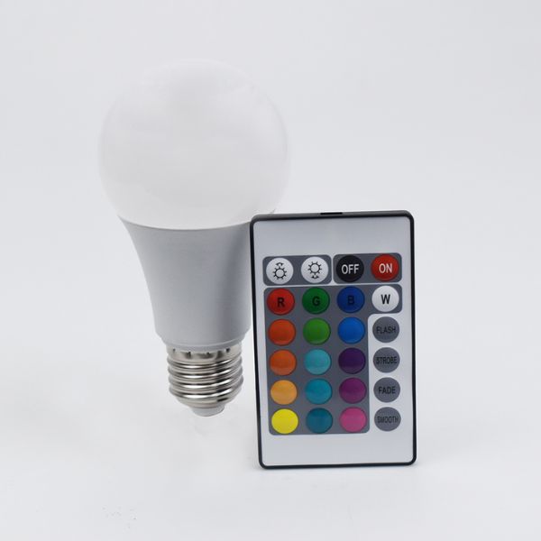 Remote‑Controlled LED Warm Light Bulb – Adjustable Comfort Lighting