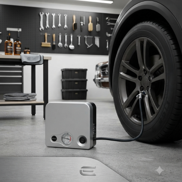 Tire Inflator 12V Air Pump (Portable)