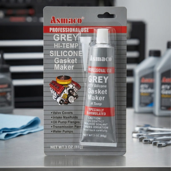 Grey High-Temperature RTV Silicone Gasket Maker 85g