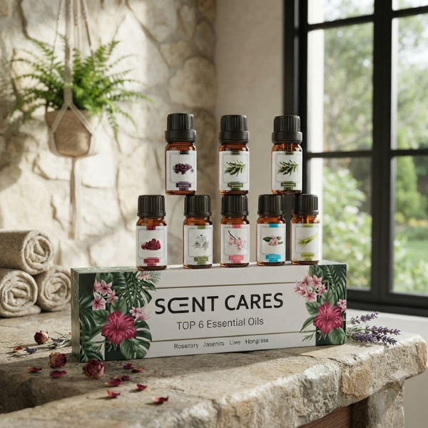 Scent Cares Essential Oils Set of 6