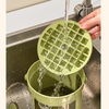 Rotating Ice Cube Maker with Storage Bin