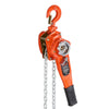 Three-Quarter Ton Manual Lever Chain Hoist with G80 alloy steel chain and integrated safety hook