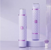 2-in-1 Electric Facial and Body Hair Remover in a stylish purple design, ideal for smooth, hair-free skin.