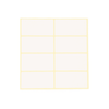 Perfect Dealz Self-Adhesive Paper Labels – Compact Rectangular Sheets for Everyday Use