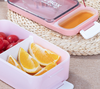 Stackable 800ml Two-Compartment Lunch Box