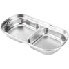 Perfect Dealz Stainless Steel Mini Compartment Dipping Bowls 15CM