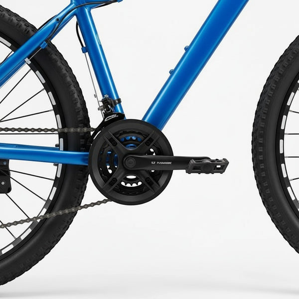 Steel 21 Speed Mountain Bike Dual Suspension