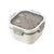 Stylish Two-Tier Airtight Lunch Box with a clear lid, modern design, and airtight seal for freshness.