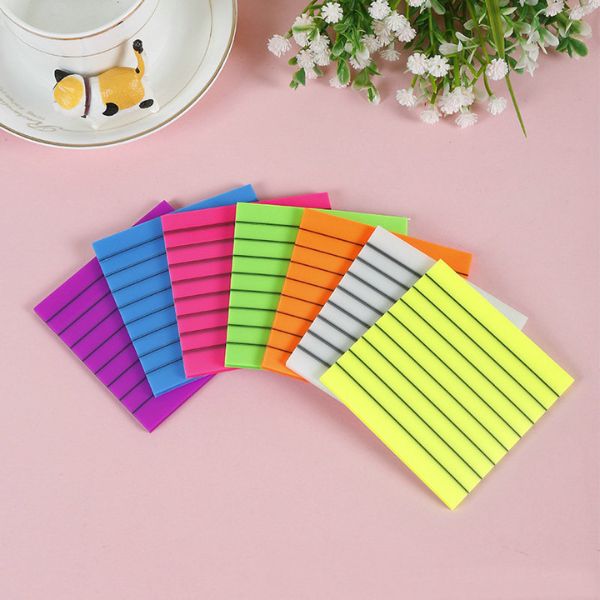Transparent Lined Sticky Notes