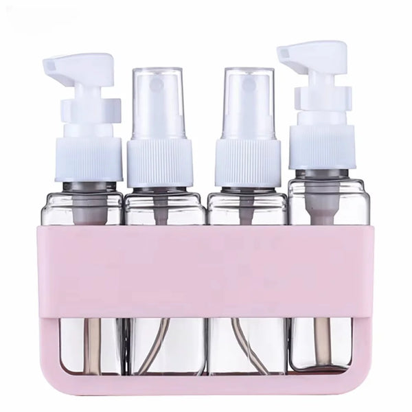 1Travel Dispensing Bottle Press Dispensing Bottle 4pcs Set