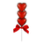 Perfect Dealz Triple Heart Chocolate Love Lolly