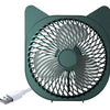 Perfect Dealz USB Mini Cat-Ear Desk Fan