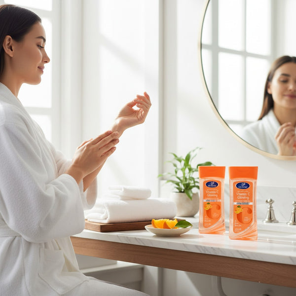 Vitamin C Body Oil Gel for Glowing Skin