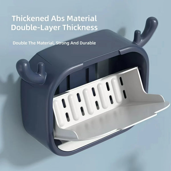 Wall-Mounted Kitchen Soap Dispenser made of thickened ABS material with double-layer thickness and strong durability.