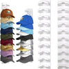 Perfect Dealz Wall-Mounted Multi-Tier Cap & Hat Storage Rack