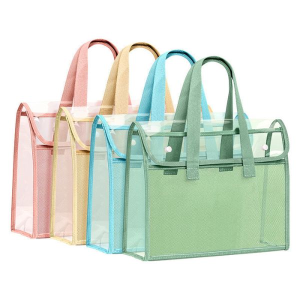 Waterproof A4 Transparent Document Storage Folder