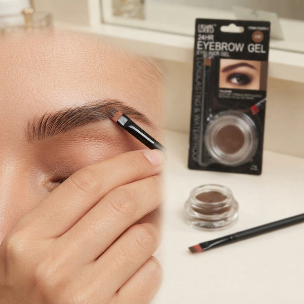 Waterproof Eyebrow Pencil with Brush Applicator