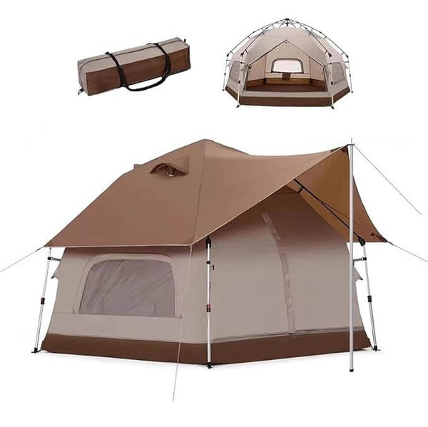 Double Layer Instant Pop-up Camping Tent image 1