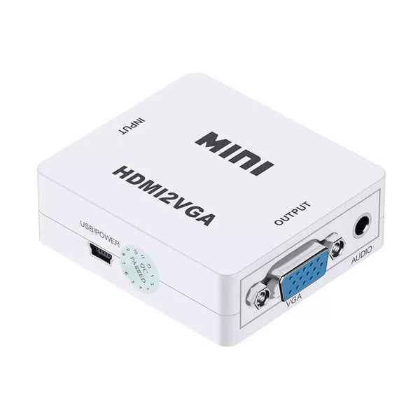 Perfect Dealz HDMI To VGA 1080P Audio Video Converter
