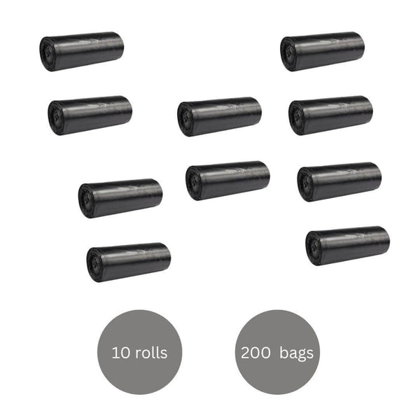 Perfect Dealz Pack Of 10 Refuse Bag Rolls Each Roll Contains 20 Refuse Bags